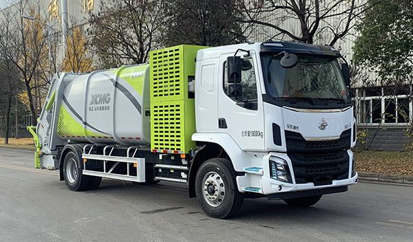 徐工牌XGH5180ZYSLFCEV燃料電池壓縮式垃圾車公告圖片