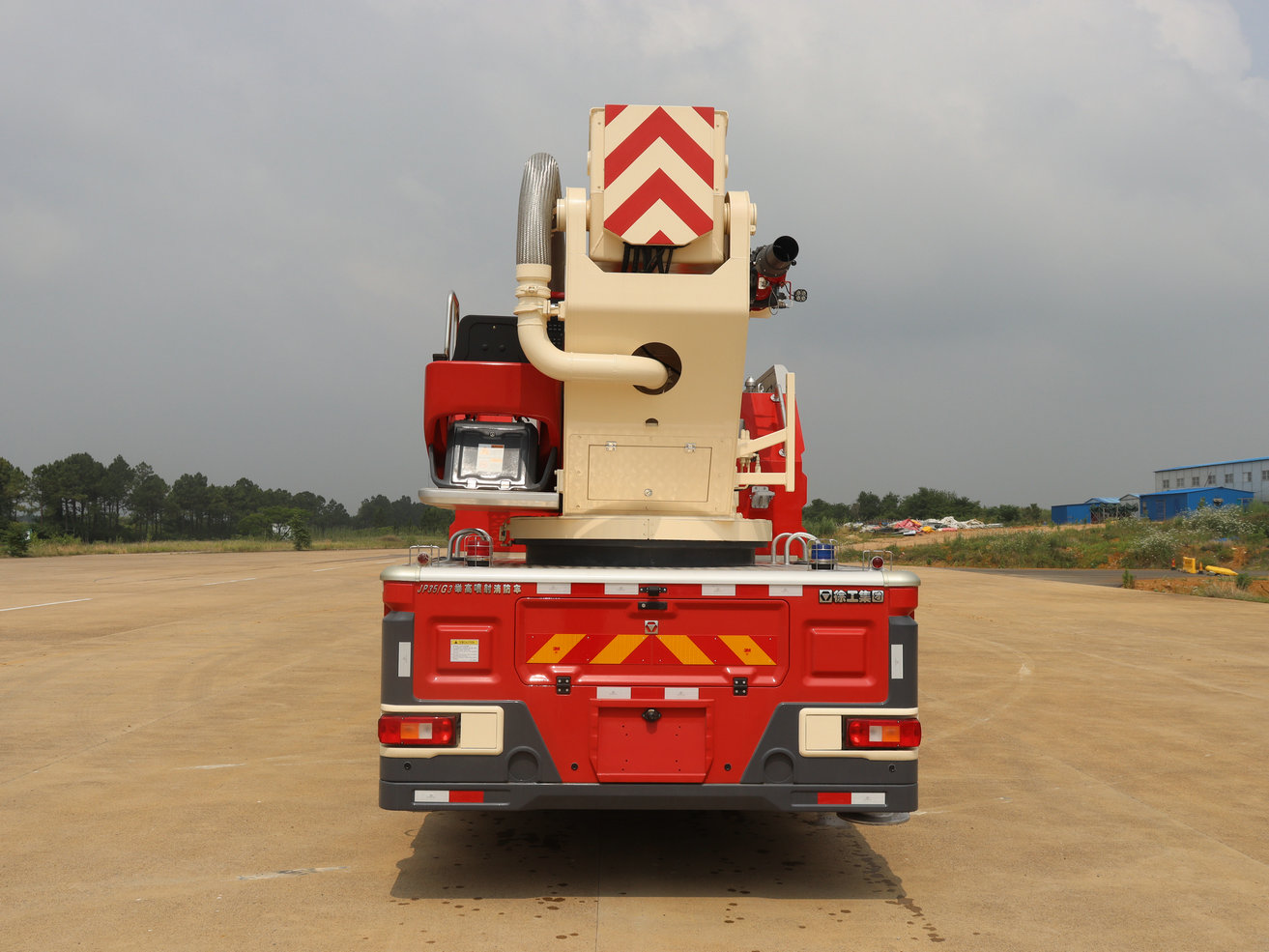 徐工牌XGF5344JXFJP35/G3舉高噴射消防車(chē)公告圖片