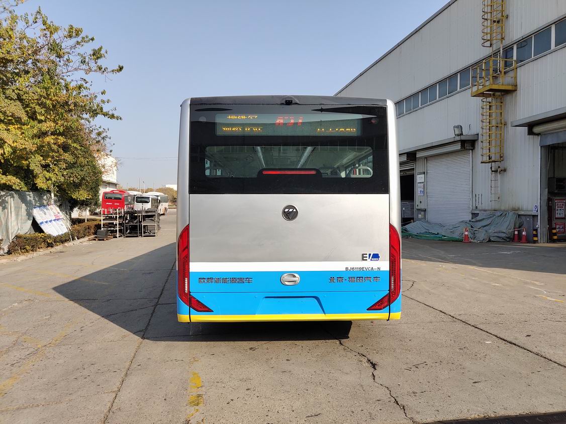 福田牌BJ6119EVCA-N纯电动低入口城市客车公告图片