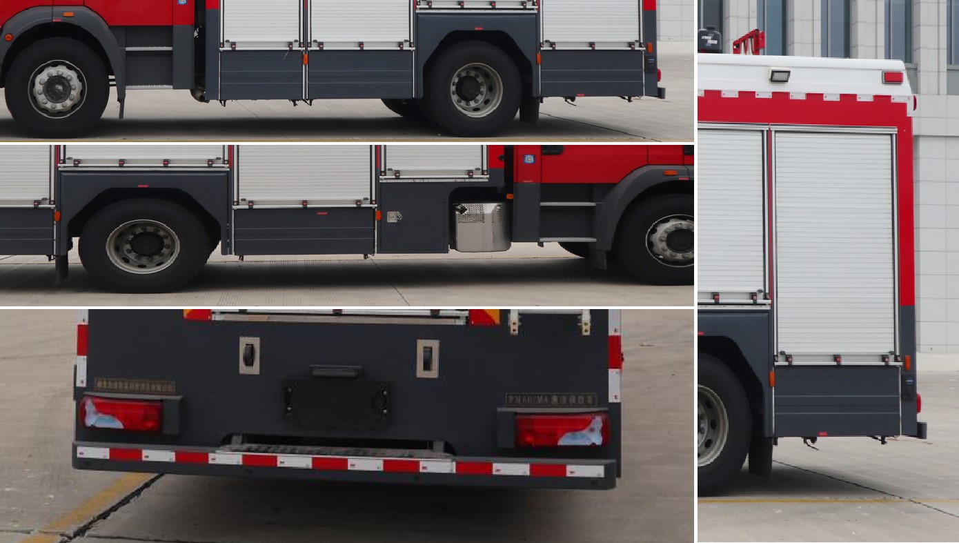 潤(rùn)泰牌RT5171GXFPM60/M6泡沫消防車公告圖片