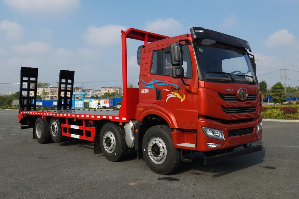 解放牌CA5310TPBP1K8L3T10E6A90平板運(yùn)輸車公告圖片