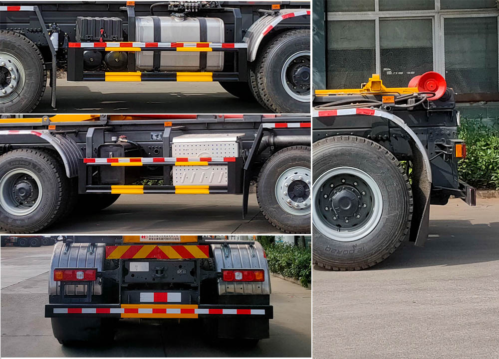 榮駿達(dá)牌HHX5311ZXXSX6車廂可卸式垃圾車公告圖片