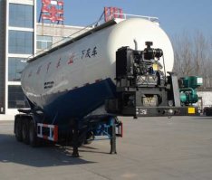 下灰半挂车