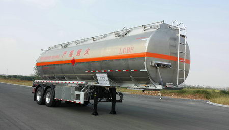 永强牌10.4米29.6吨2轴铝合金运油半挂车(YQ9351GYYCT2)