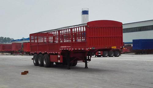 豪骏昌牌11.5米34.6吨3轴仓栅式运输半挂车(RHJ9402CCYE)