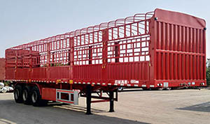 赣安牌13米33.9吨3轴仓栅式运输半挂车(BGA9400CCY)