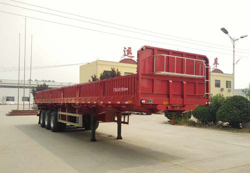 聚运达牌13米32.5吨3轴自卸半挂车(LZY9400Z)