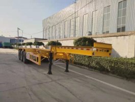 危险品罐箱骨架运输半挂车