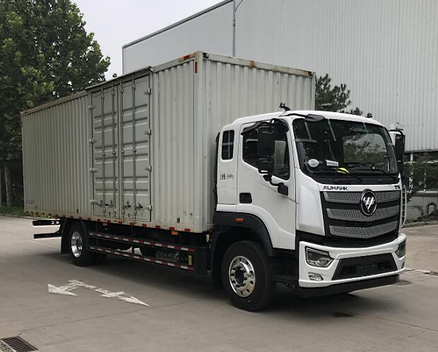 福田牌BJ5186XXY-1A廂式運(yùn)輸車公告圖片