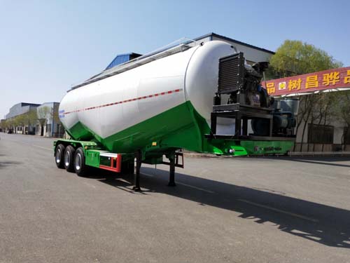 昌骅牌10.9米31.3吨3轴低密度粉粒物料运输半挂车(HCH9400GFLYN)