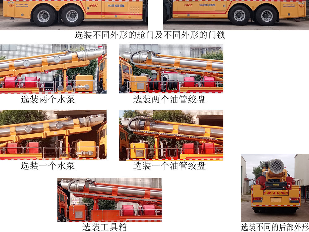 龍吸水牌FLG5220TGP59Z垂直供排水搶險車公告圖片