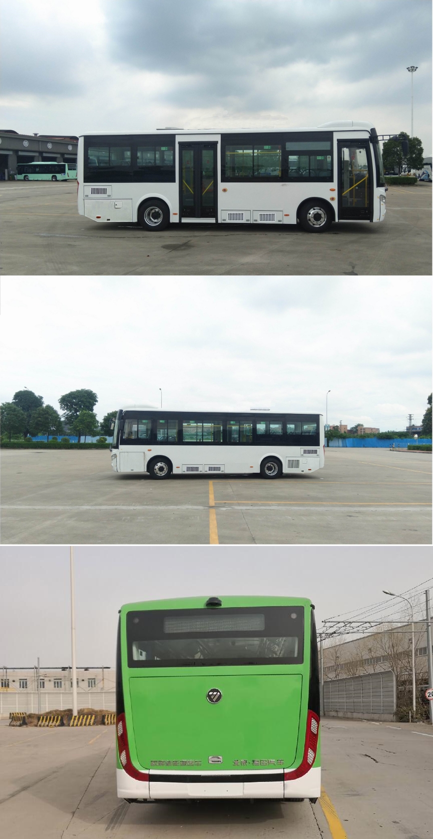 福田牌BJ6851EVCA-32纯电动城市客车公告图片