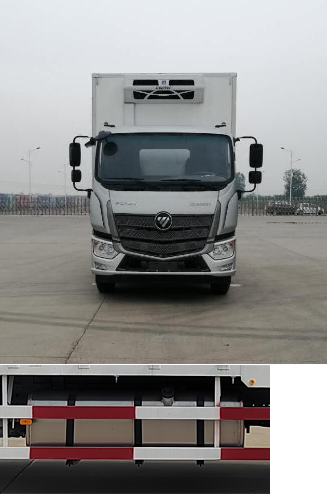 福田牌BJ5166XLC-2M冷藏車公告圖片