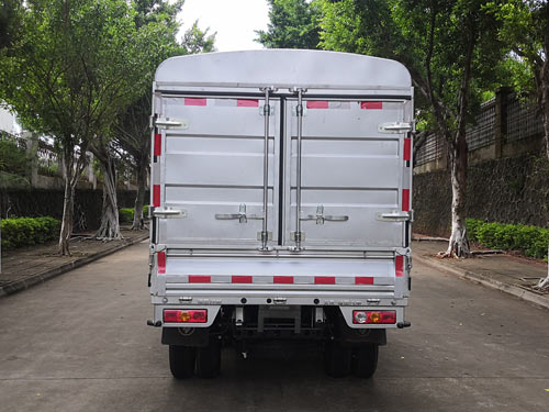 福田牌BJ5032CCY5JV5-01仓栅式运输车公告图片
