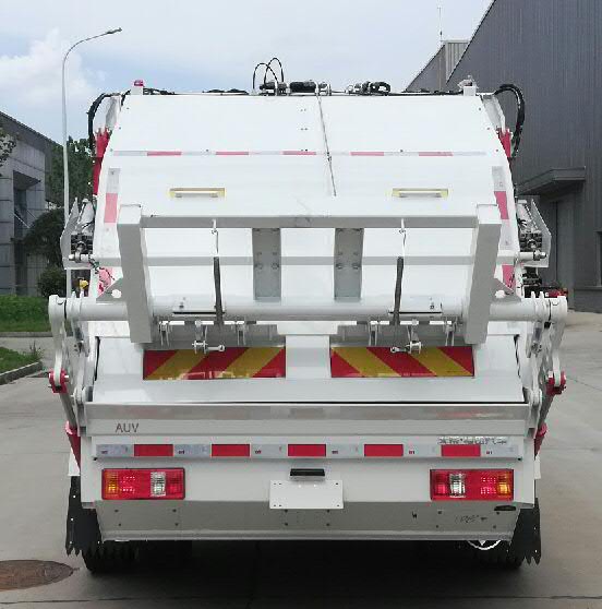 福田牌BJ5122ZYSEV-H1纯电动压缩式垃圾车公告图片