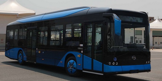 比亚迪牌BYD6123LGEV1纯电动低地板城市客车公告图片