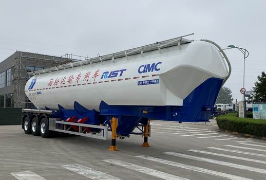 瑞江牌13.4米32.8吨3轴低密度粉粒物料运输半挂车(WL9404GFL60)