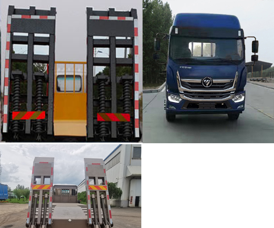 福田牌BJ5186TPBJPHK-AD1平板運輸車公告圖片