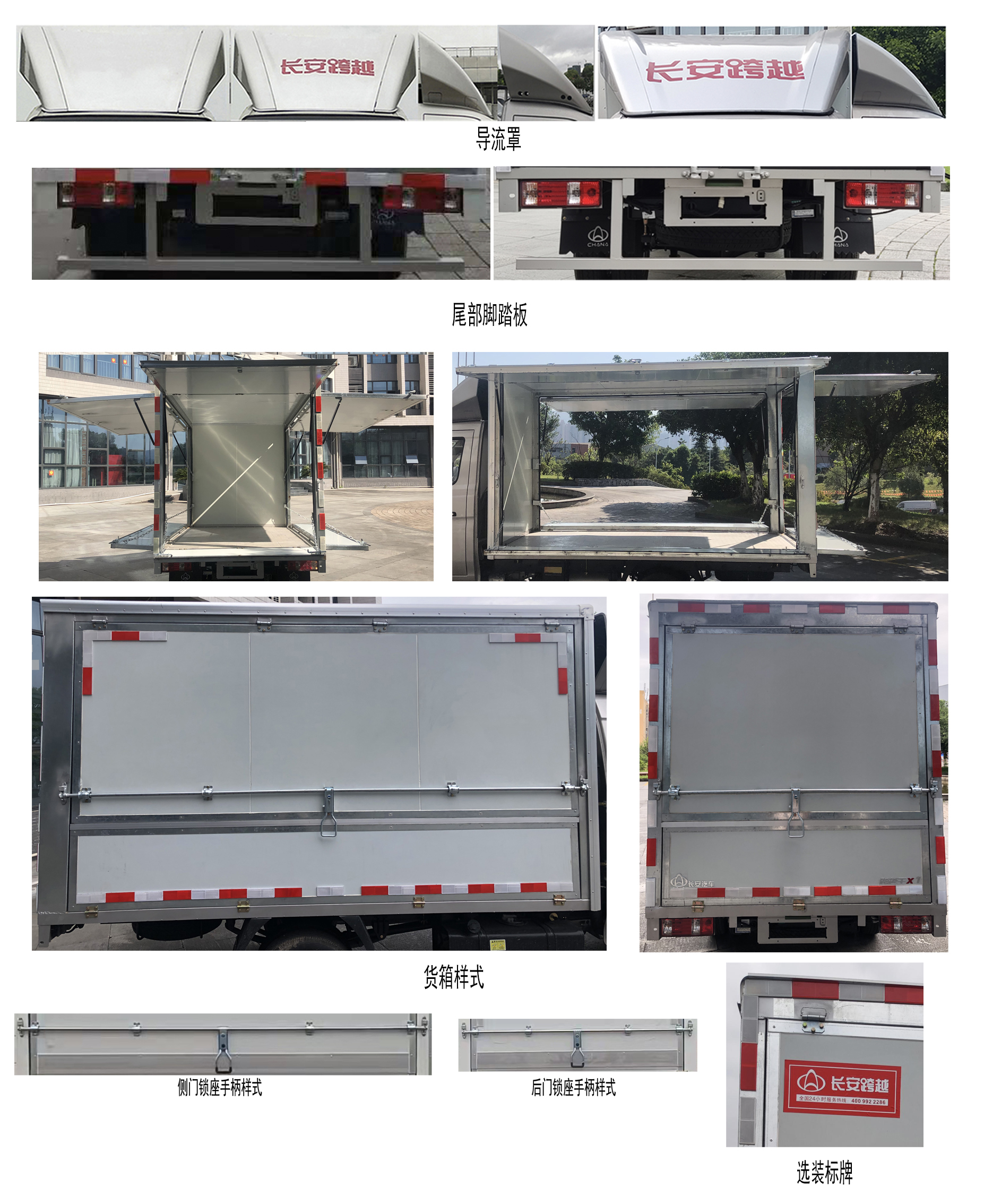 长安牌SC5024XYKXDD6B1翼开启厢式车公告图片