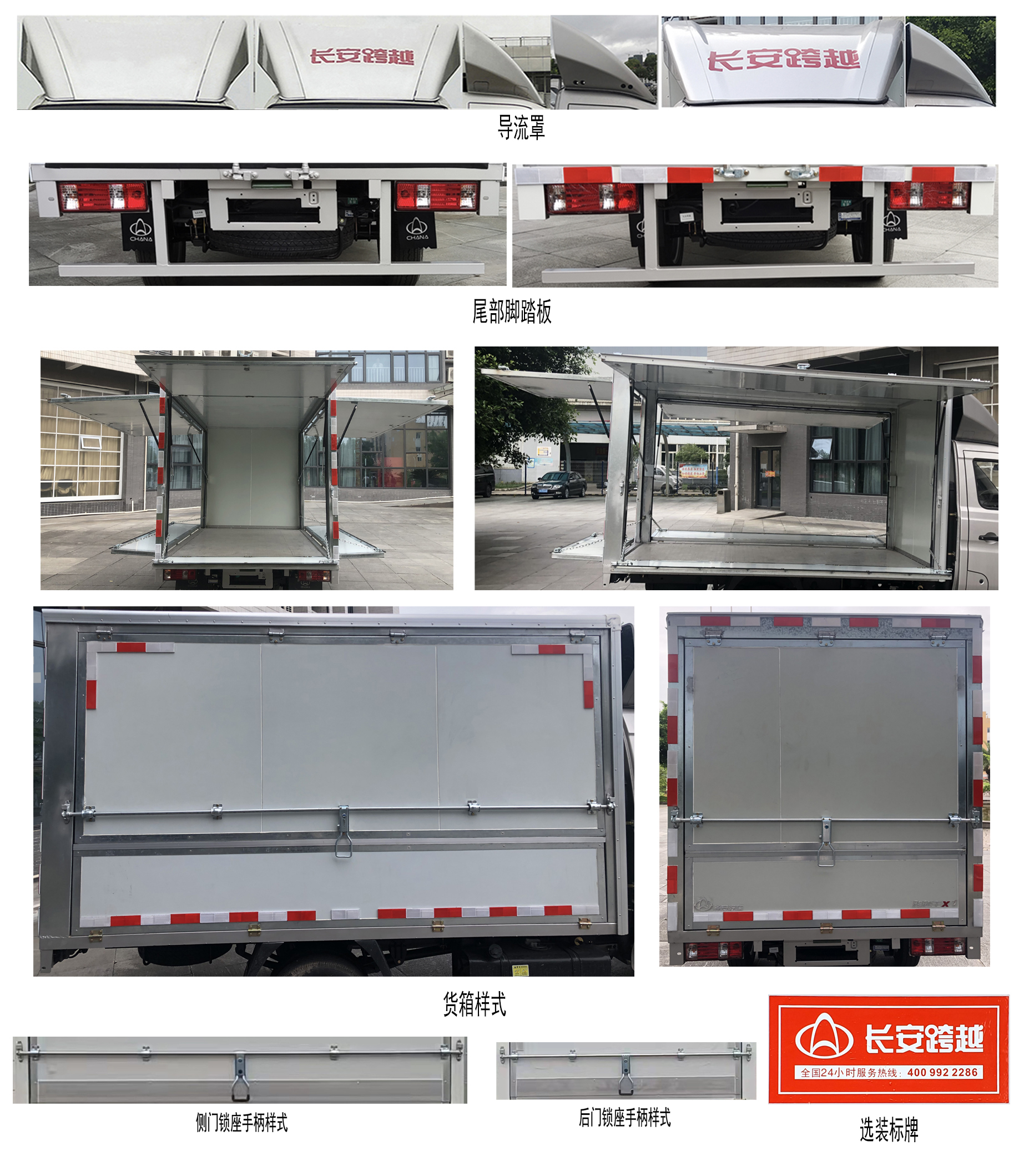 長安牌SC5031XYKXDD6B1翼開啟廂式車公告圖片