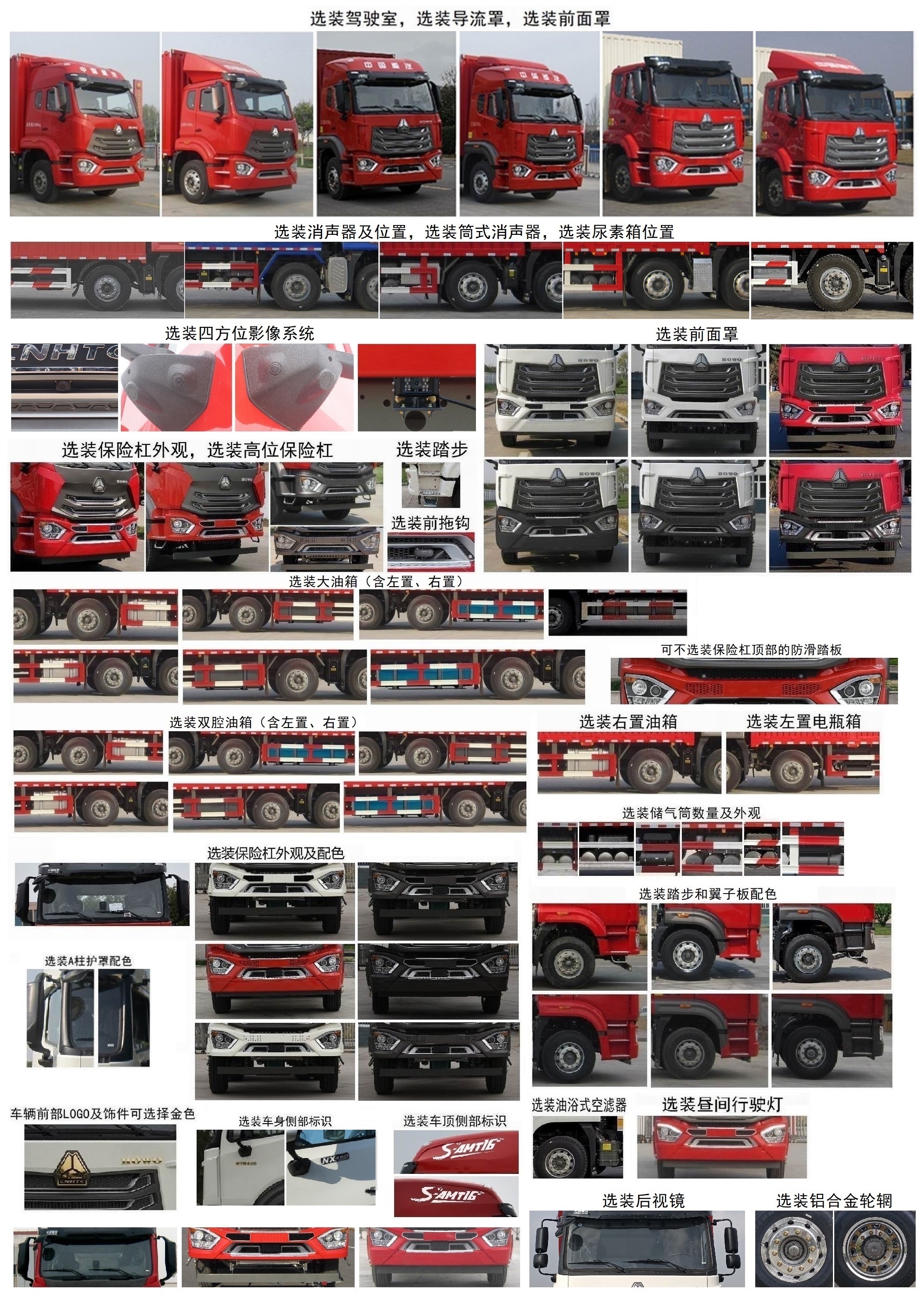 豪沃牌ZZ5257XXYN56CJF1廂式運輸車公告圖片