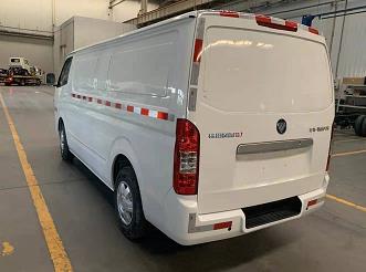 福田牌BJ5049XXY-K1廂式運(yùn)輸車公告圖片