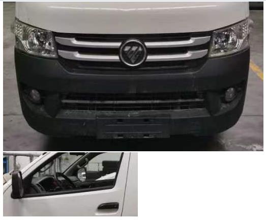 福田牌BJ5049XXY-K1廂式運(yùn)輸車公告圖片