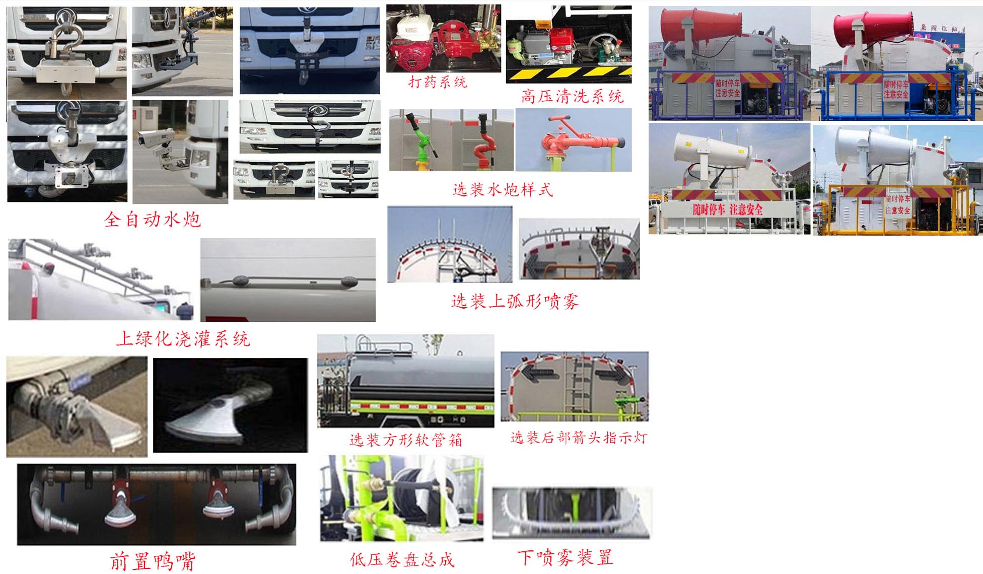 华通牌HCQ5162GPSEQ6绿化喷洒车公告图片