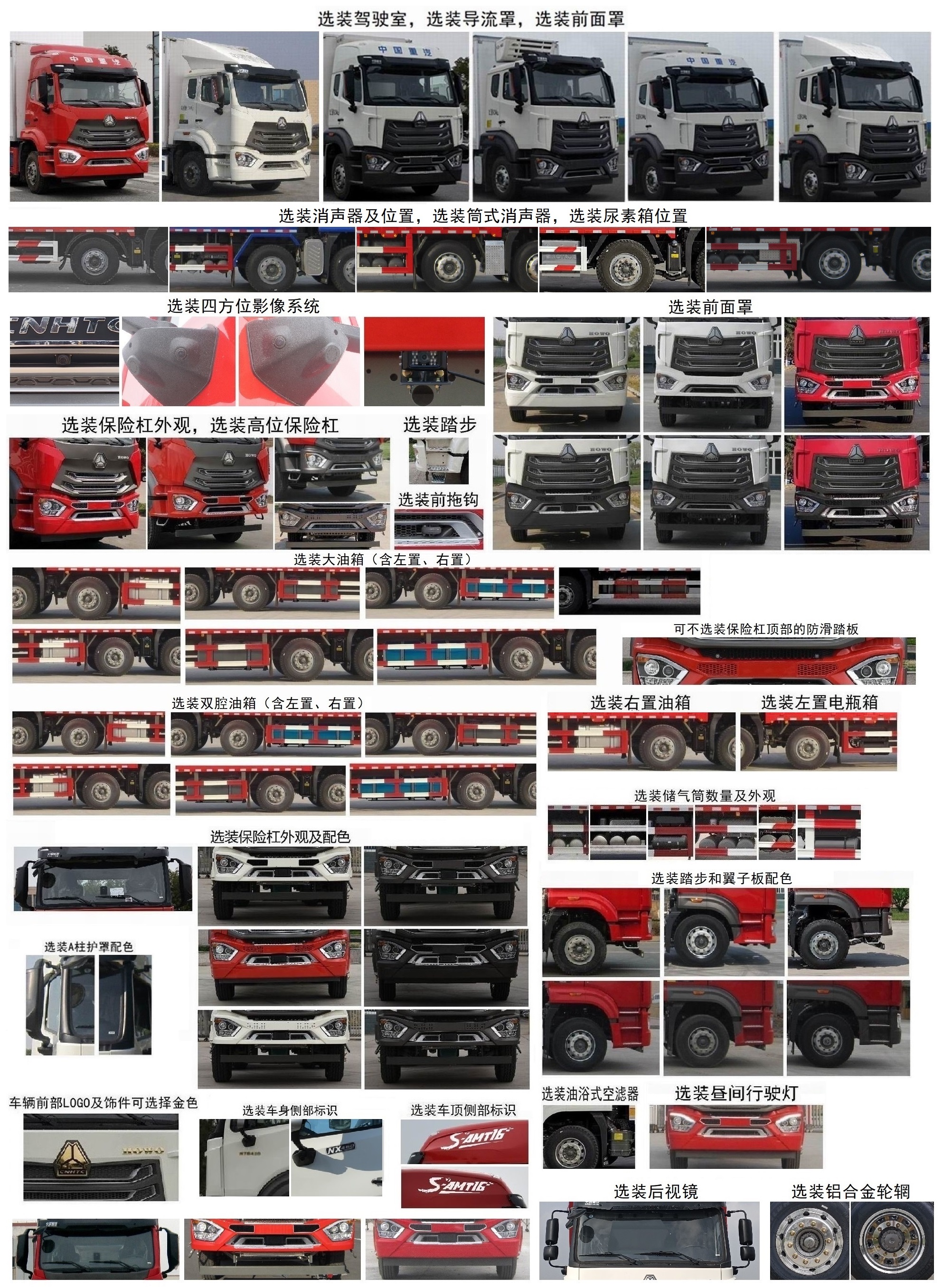 豪沃牌ZZ5257XLCN43CJF1冷藏車公告圖片