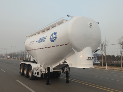解放牌8.5米33.7吨3轴中密度粉粒物料运输半挂车(CA9401GFLA91)