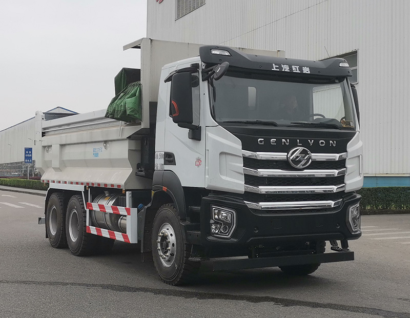 紅巖牌CQ5257ZLJSV09384自卸式垃圾車公告圖片