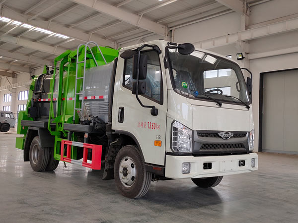 程力威牌CLW5070TCABDP餐厨垃圾车公告图片