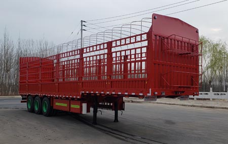 平安运达牌13米33.8吨3轴仓栅式运输半挂车(LPA9400CCYE)
