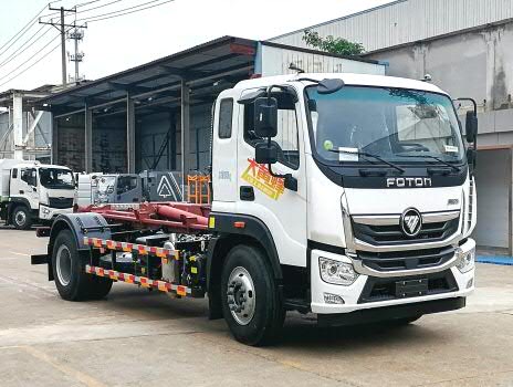 普羅科牌BJ5185ZXXE6-P1車廂可卸式垃圾車公告圖片