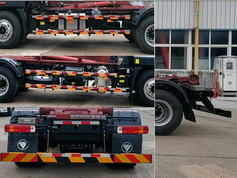 普羅科牌BJ5185ZXXE6-P1車廂可卸式垃圾車公告圖片