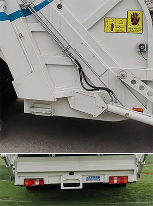 運(yùn)力牌LG5110ZYSZ6壓縮式垃圾車(chē)公告圖片