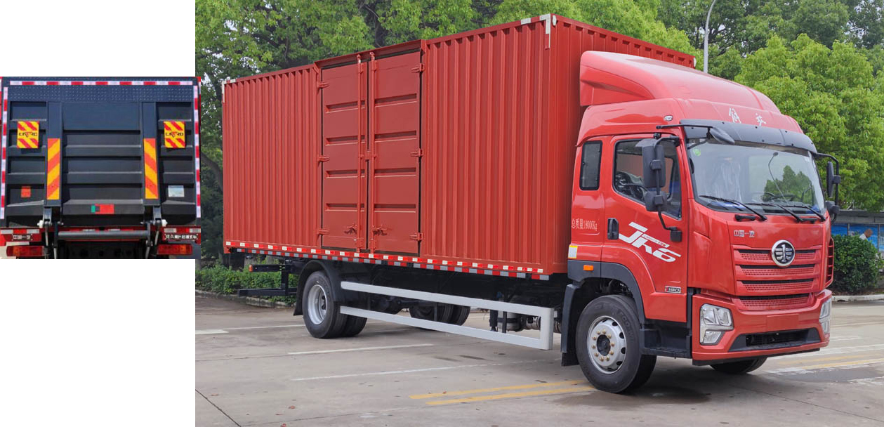 解放牌CA5180ZKXP28K1L5E6A80車廂可卸式汽車公告圖片