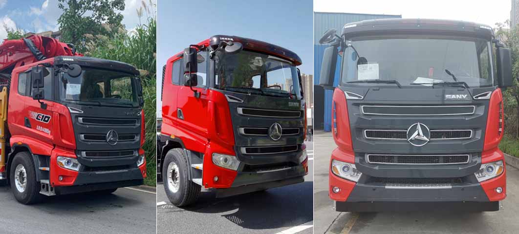 三一牌SYM5440THBFS混凝土泵車公告圖片