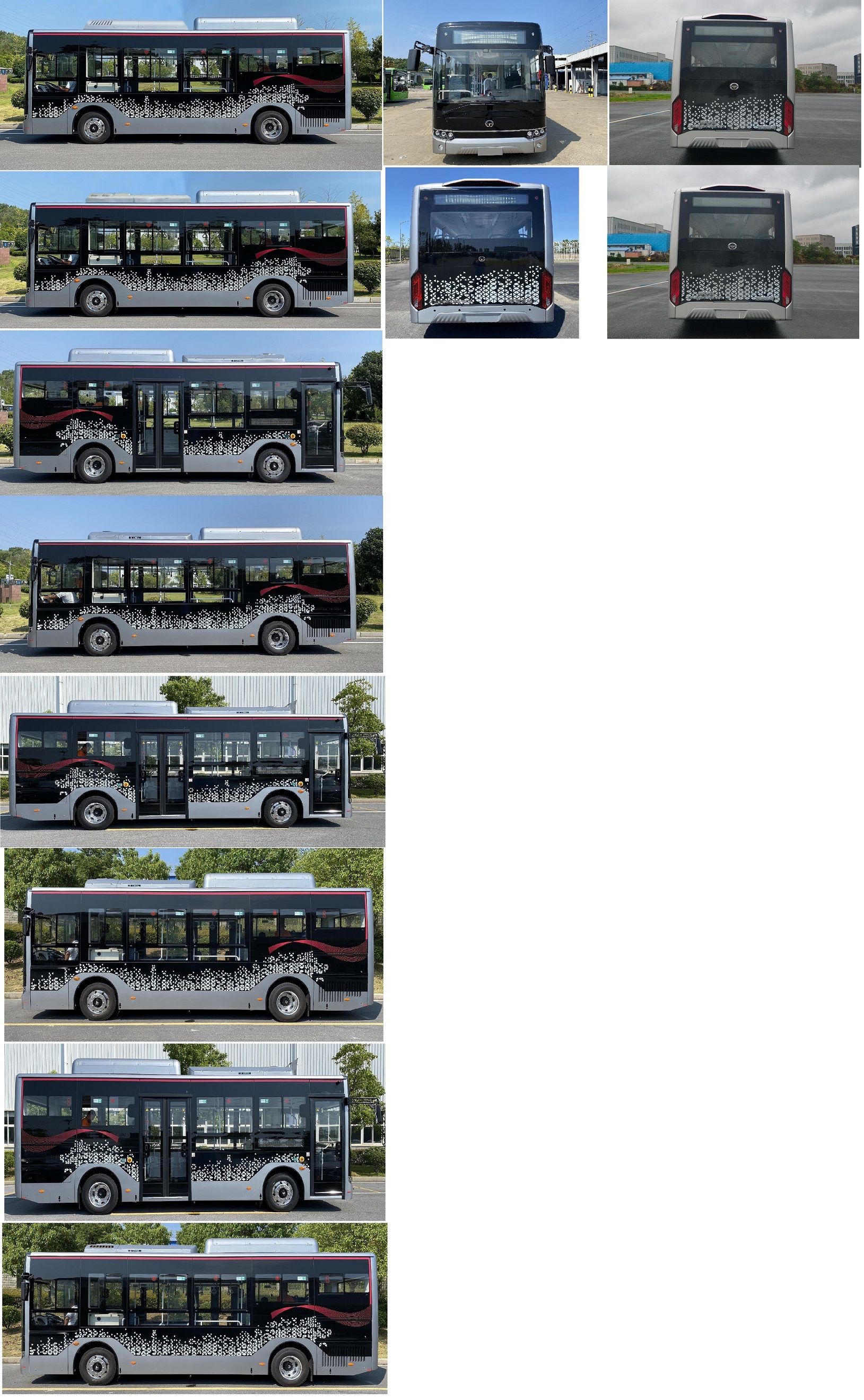 恒通客车牌CKZ6853BEV01纯电动低入口城市客车公告图片