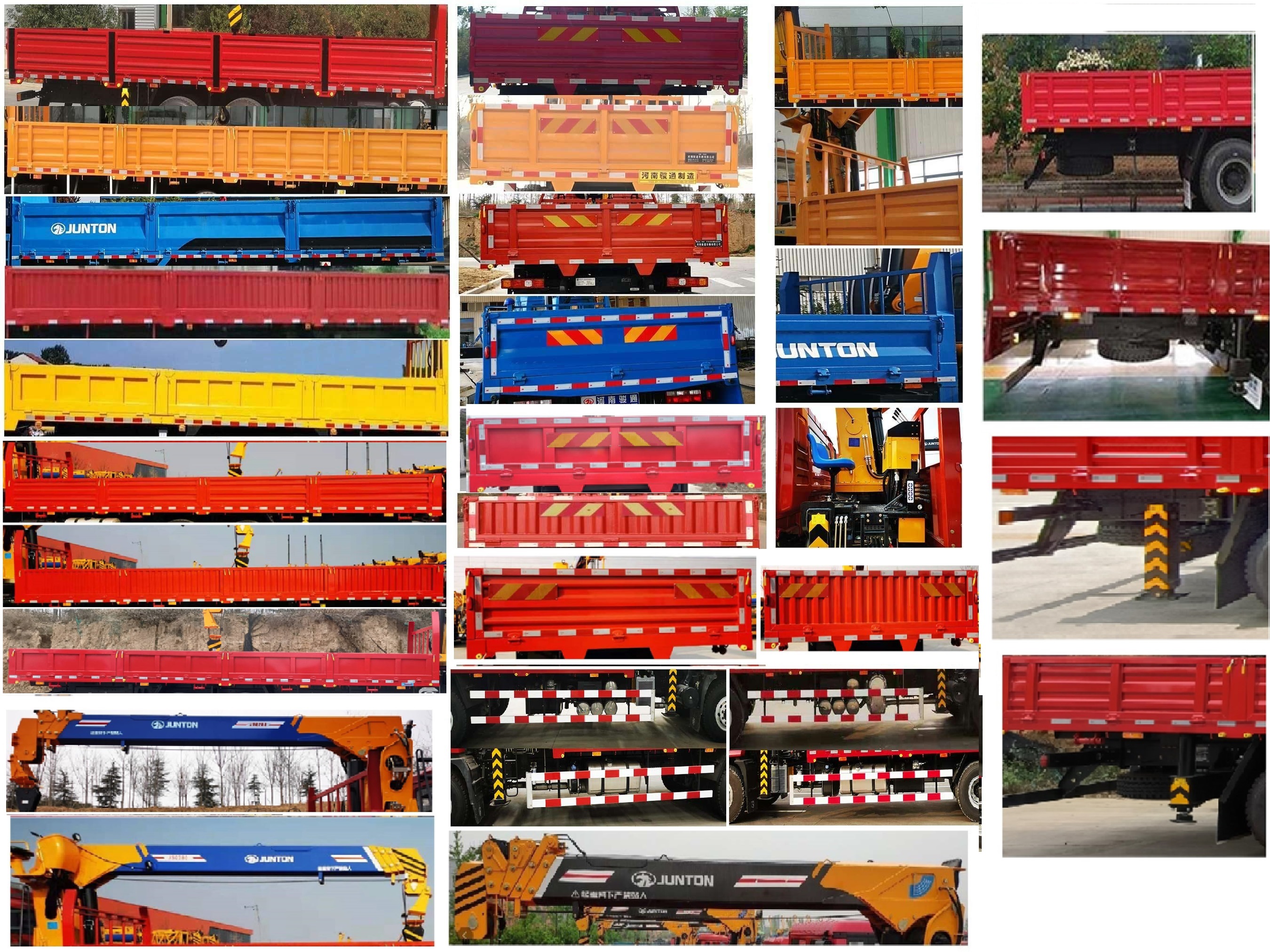 駿通牌JF5250JSQEQ12隨車起重運(yùn)輸車公告圖片