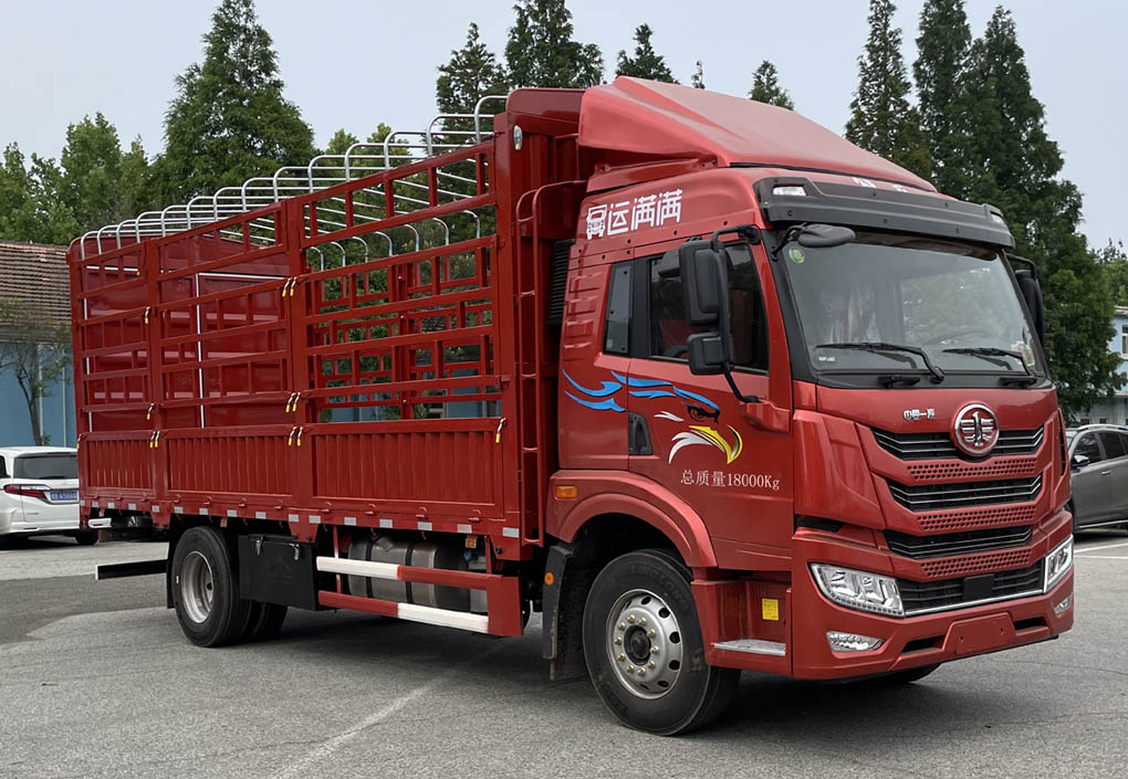 解放牌CA5189CCYPK1L2E6A80倉柵式運輸車公告圖片