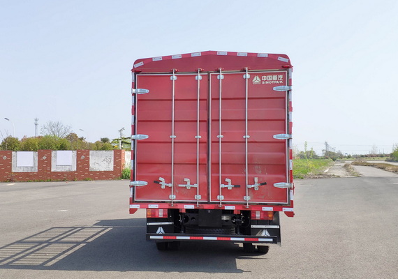 豪沃牌ZZ5097CCYG3315F191倉(cāng)柵式運(yùn)輸車公告圖片