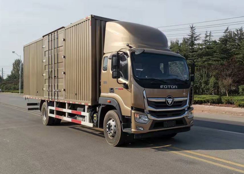 福田牌BJ5166XXYKPGK-AD1廂式運輸車公告圖片