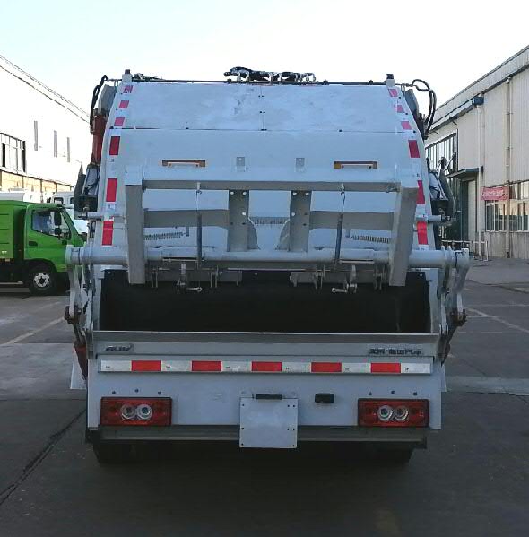 福田牌BJ5102ZYSEV-H1純電動壓縮式垃圾車公告圖片