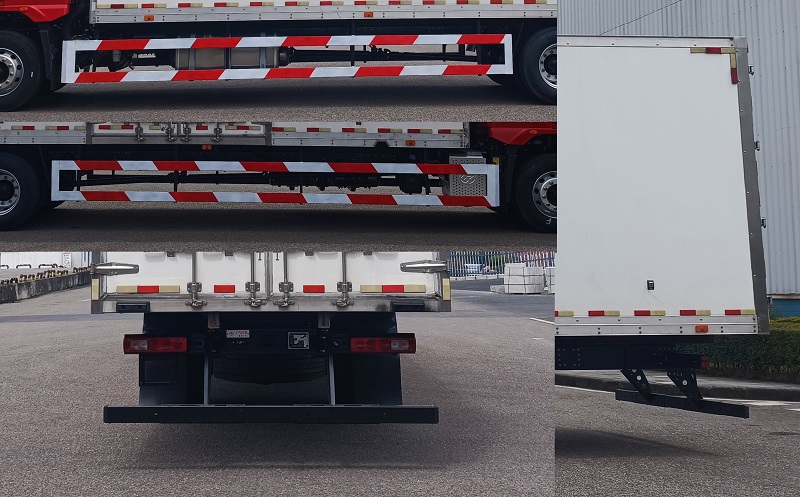 紅巖牌CQ5187XXYEY06711J廂式運(yùn)輸車公告圖片