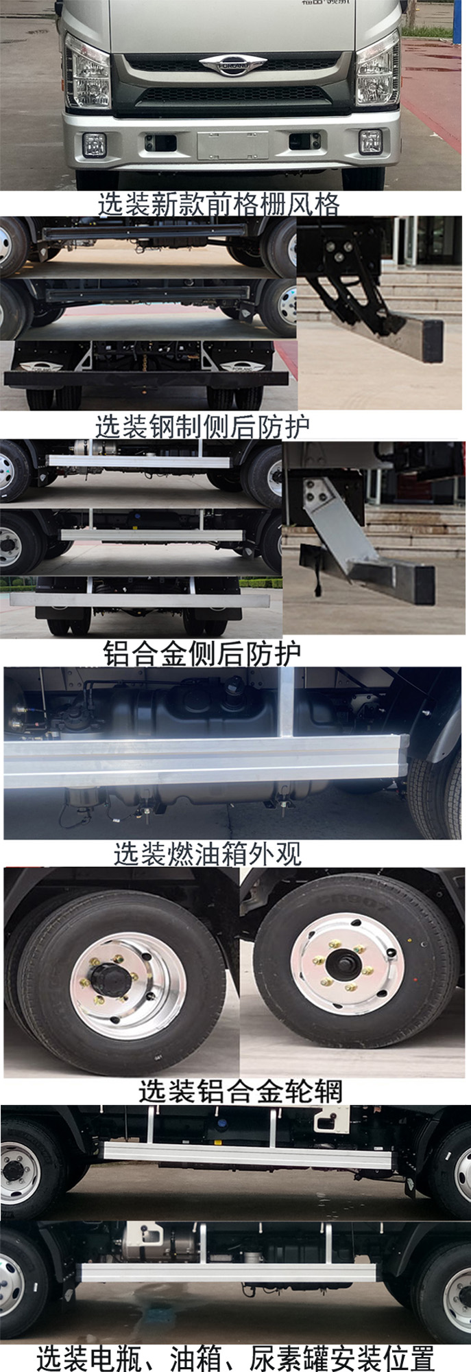 福田牌BJ5046CCY9PBA-53倉(cāng)柵式運(yùn)輸車(chē)公告圖片