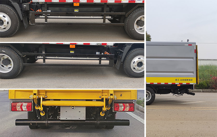 徐工牌DXA5070XTYLBEV純電動(dòng)密閉式桶裝垃圾車(chē)公告圖片