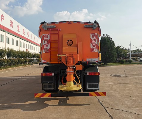 綠葉牌JYJ5187TCXEV純電動(dòng)除雪車公告圖片