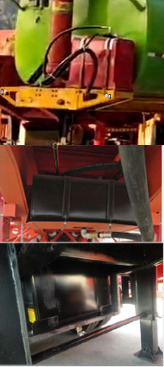 龙驰牌FLC9400GFLHX中密度粉粒物料运输半挂车公告图片