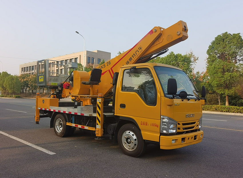 瑞雅晟牌RRR5040JGKQ高空作業(yè)車公告圖片
